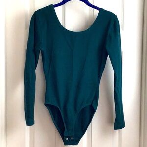 Vtg. 90’s 👜 Limited bodysuit dark green